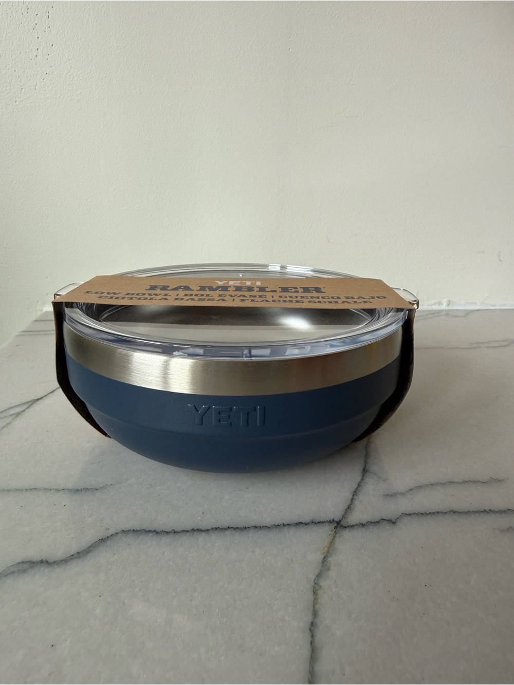 Yeti Blue RAMBLER Bowl with Clear MagSlider Lid